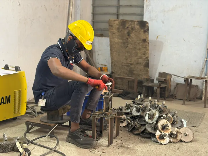 CNC machining of components